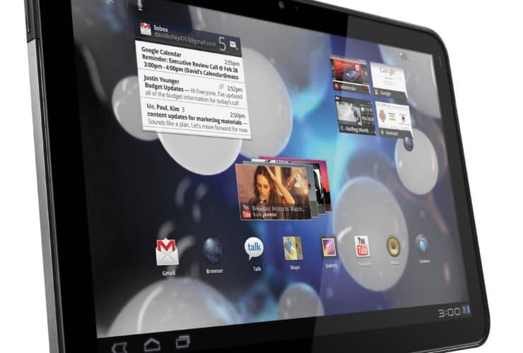 iPad Alternative, das Motorola Xoom