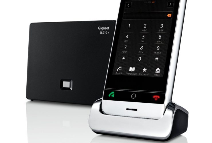 Das Gigaset SL910A DECT Schnurlosteleon
